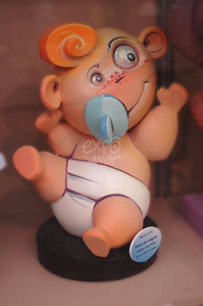 Año 2013, falla Plaza del Negrito, sección decimotercera Infantil, Artista: Francisco Giner Núñez.