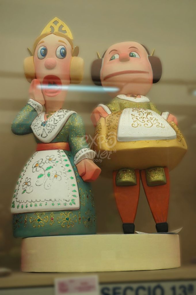 Año 2013, falla En Plom, Guillen de Castro, sección decimotercera Infantil, Artista: Juan Alberto Navarro Guijarro.