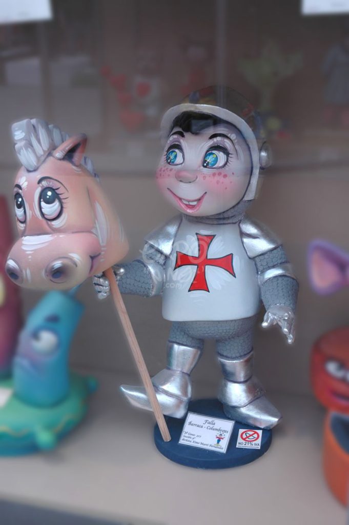 Año 2013, falla Barraca, Columbretes, sección novena Infantil, Artista: Ximo Martí Fernández.