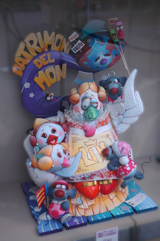 Año 2013, falla Maestro Gozalbo, Conde de Altea, sección segunda Infantil, Artista: Francisco Gisbert Picó.