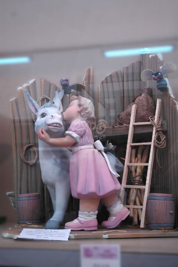 Año 2013, falla Mayor, Moraira, Nazaret, sección segunda Infantil, Artista: Pedro Rodríguez Marín.