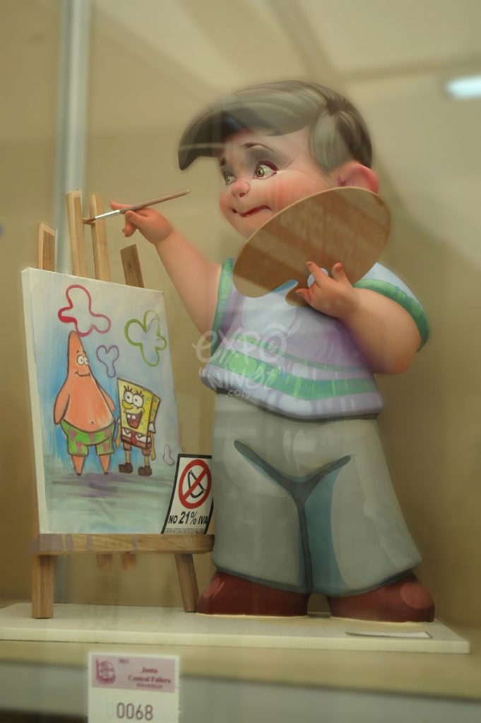 Año 2013, falla Conserva, Berenguer Mallol, sección segunda Infantil, Artista: Manuel Blanco Climent.