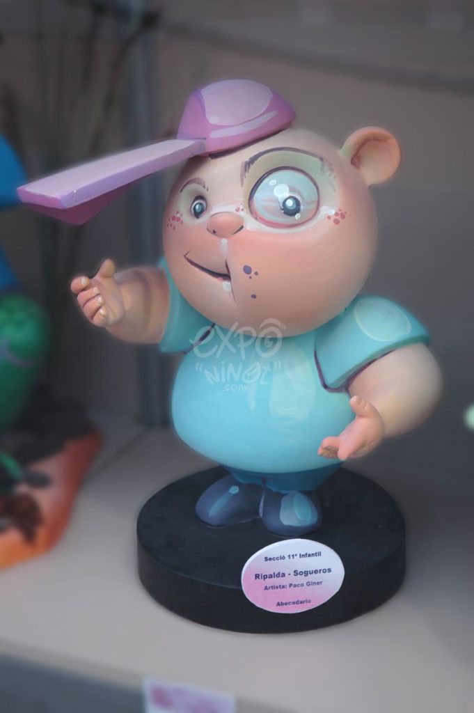 Año 2013, falla Ripalda, Sogueros, sección undécima Infantil, Artista: Francisco Giner Núñez.