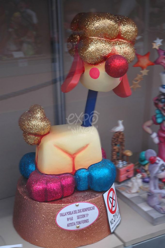 Año 2013, falla Puebla del Duc, Benipeixcar, sección undécima Infantil, Artista: Toni Fornes Quijano.