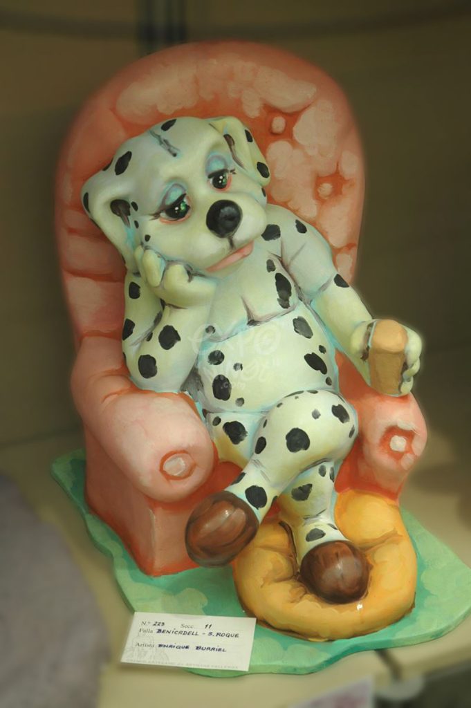 Año 2013, falla Benicadell, San Roque, sección undécima Infantil, Artista: Enrique Burriel Morro.
