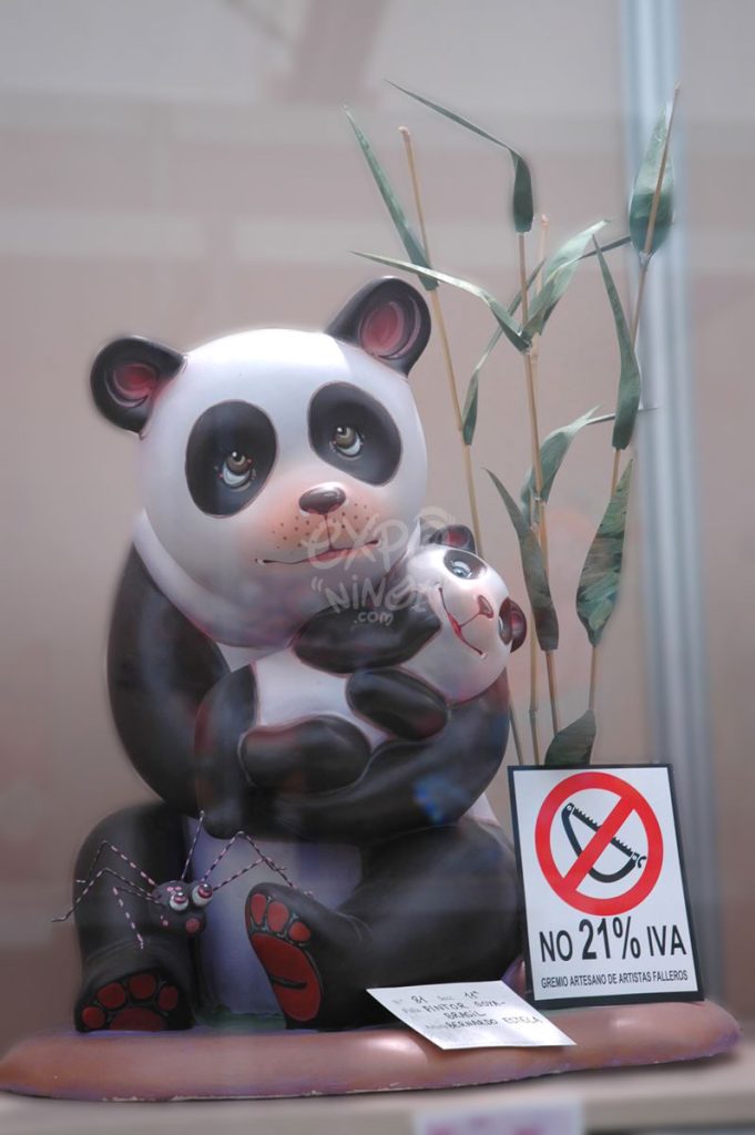 Año 2013, falla Goya, Brasil, sección undécima Infantil, Artista: Bernardo Estela Parra.