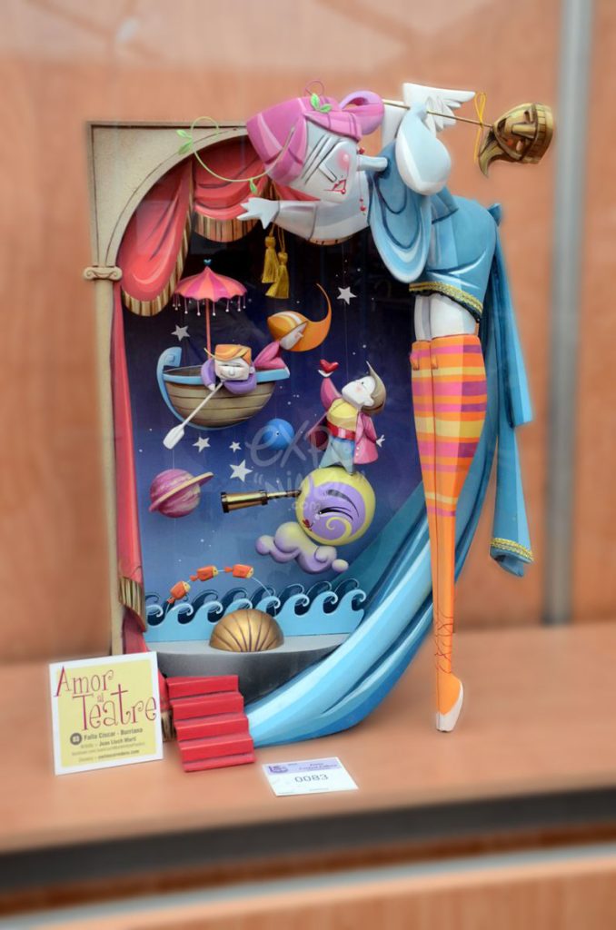 Año 2014, falla Ciscar, Burriana, sección especial Infantil, Artista: Juan Lluch Martí.