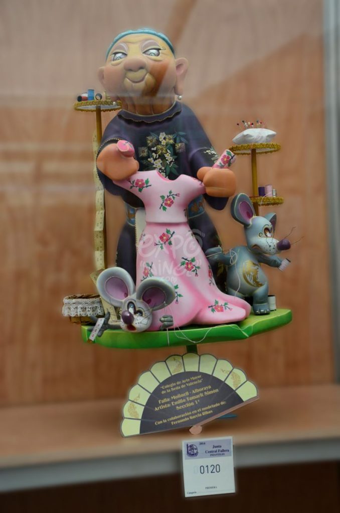 Año 2014. falla Molinell, Alboraya, sección primera Infantil, Artista: Emilio Tamarit Simón.