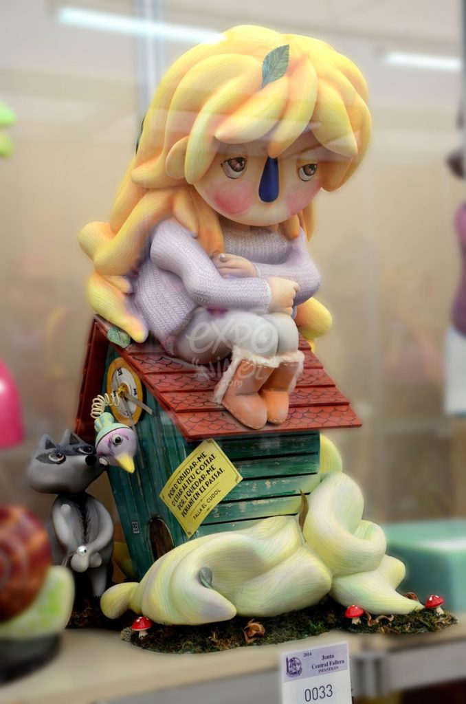 Año 2014, falla Montortal, Torrefiel, sección tercera Infantil, Artista: ImaginARTE.