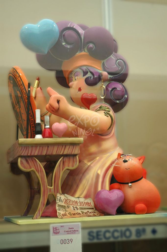 Año 2013, falla Castellón, Segorbe, sección octava Infantil, Artista: Raúl García Pertusa.