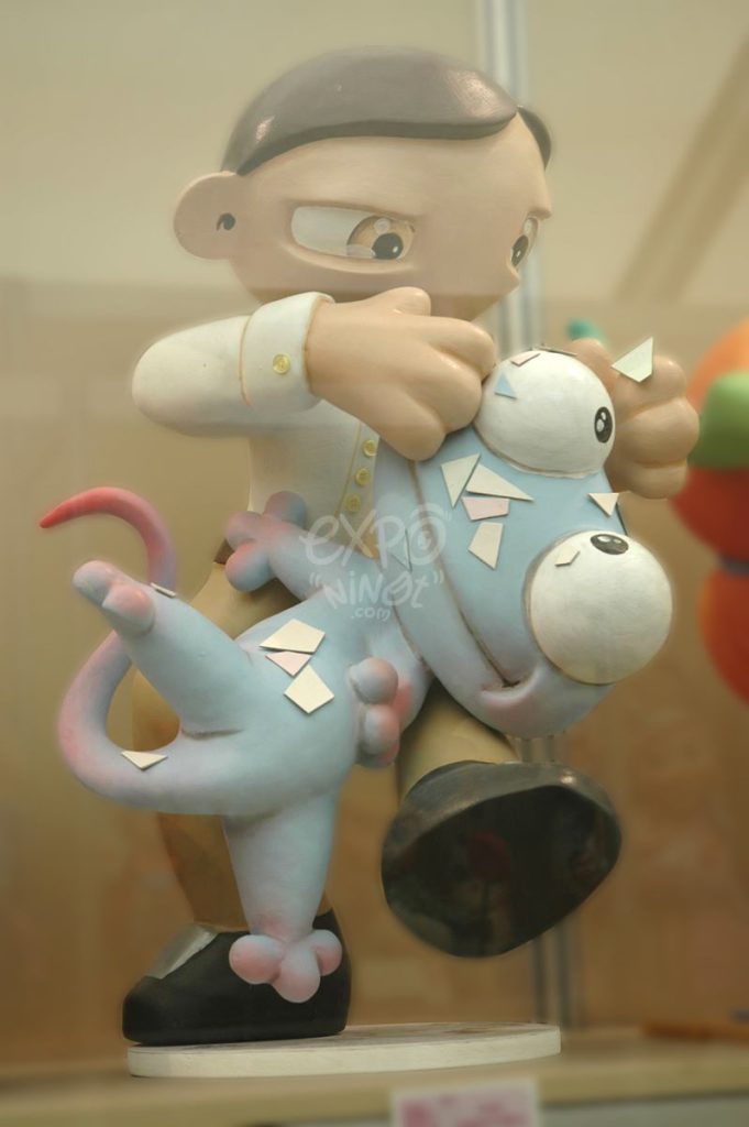 Año 2013, falla Alemania, El Bachiller, sección sexta Infantil, Artista: Jorge Navarro Doñate.