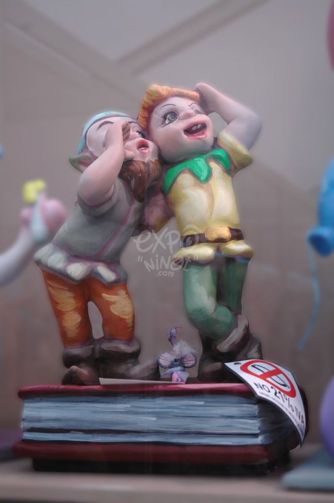 Año 2013, falla Náquera, Lauri Volpi, sección sexta Infantil, Artista: Inmaculada Ibáñez Marco.