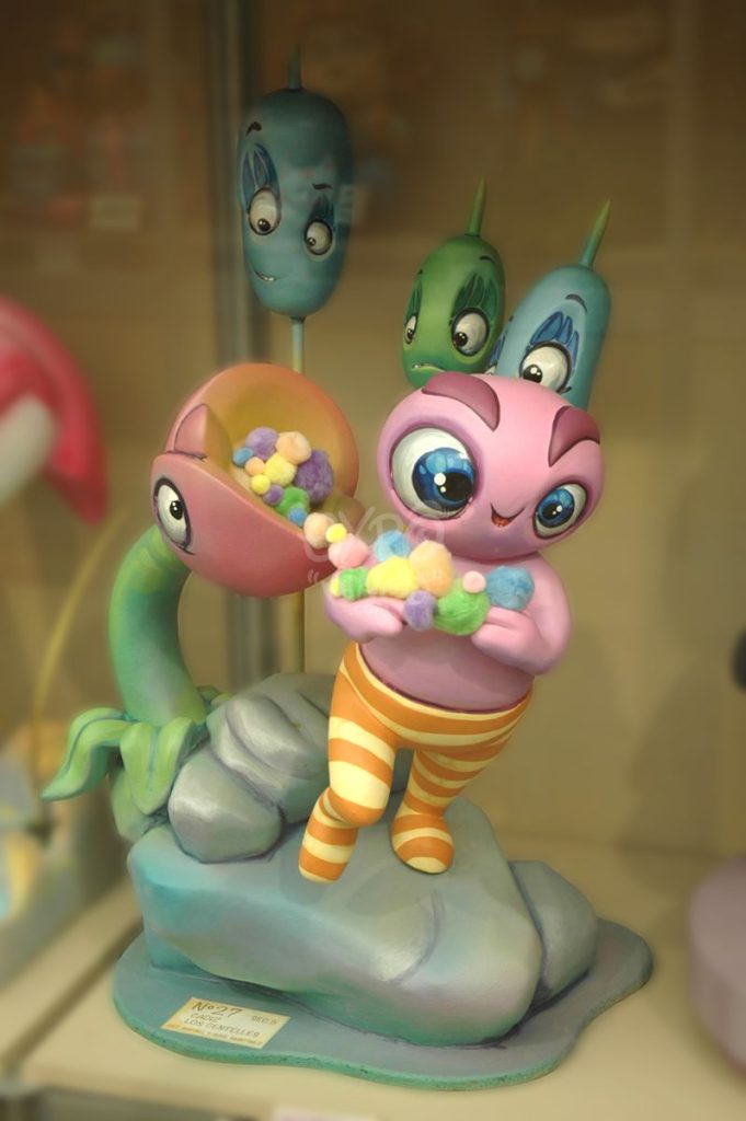 Año 2013, falla Cádiz, Los Centelles, sección quinta Infantil, Artista: Raúl Martínez Ruíz.