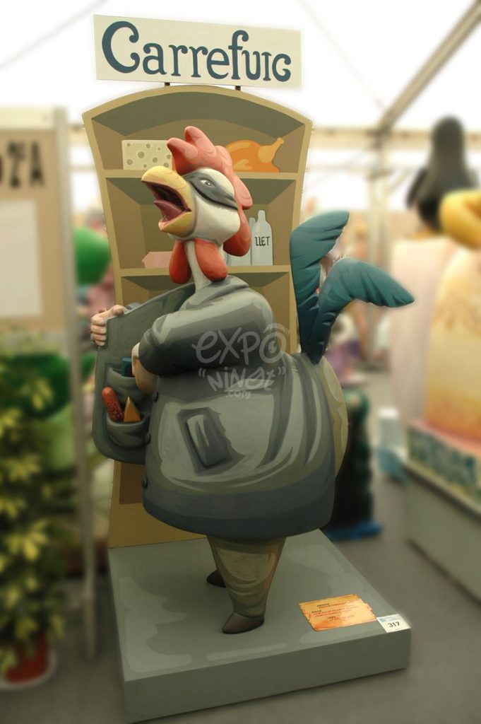 Año 2012, falla Camino Nuevo Picanya Nicolau Primitiu, sección segunda a, Artista: Agustín Torralba Soto.