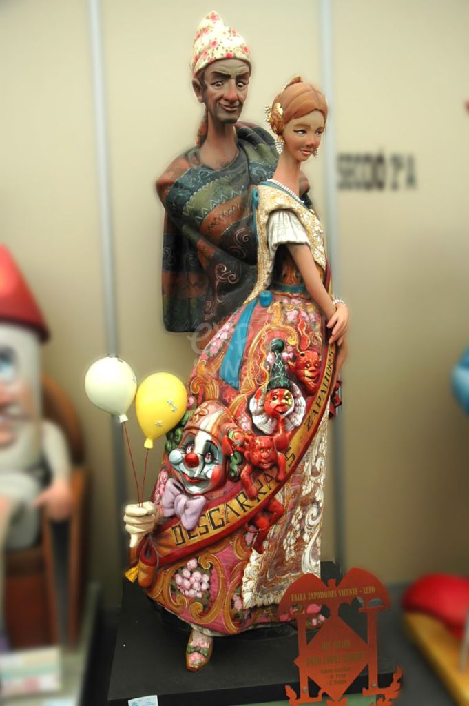 Año 2012, falla Zapadores Vicente Lleó, sección segunda a, Artista: Francisco López Albert.