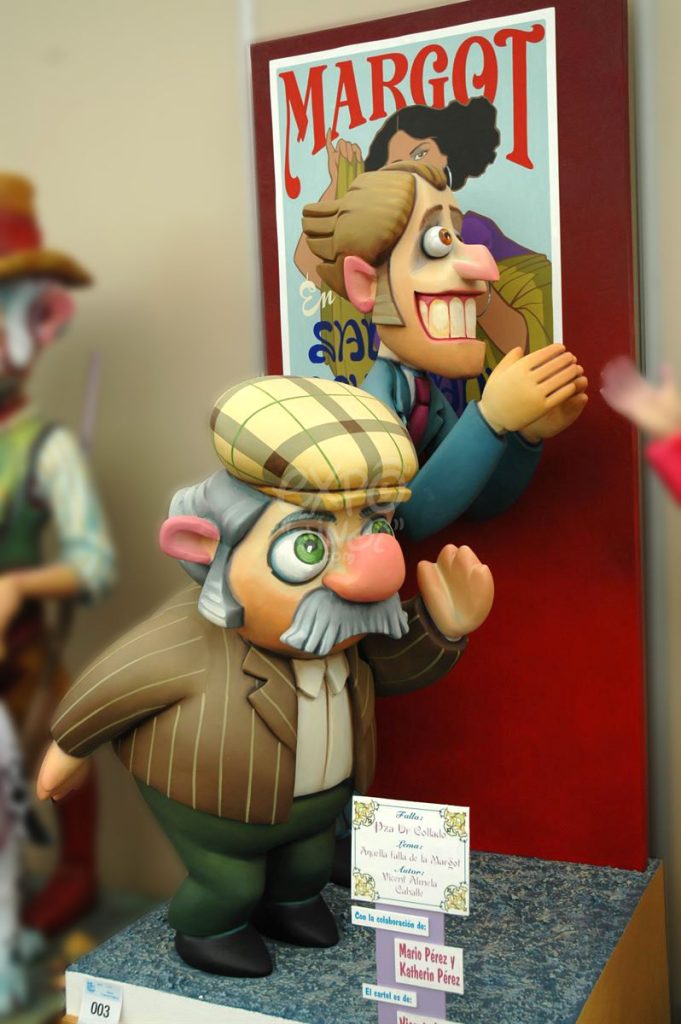Año 2012, falla Plaza Doctor Collado, sección segunda a, Artista: Vicente Almela Caballé.