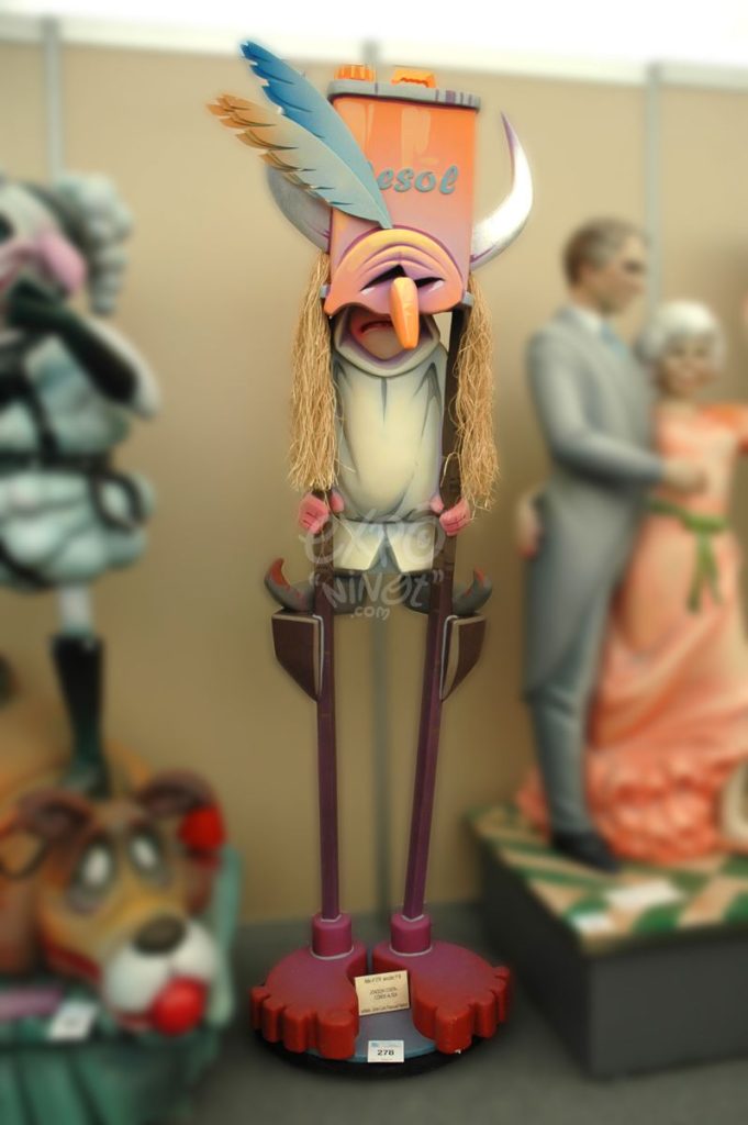 Año 2012, falla Joaquín Costa Conde Altea, sección primera b, Artista: José Luis Pascual Nebot.