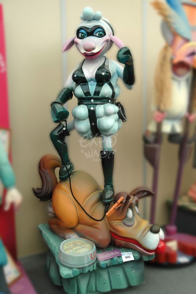 Año 2012, falla Doctor Oloriz Arzobispo Fabian y Fuero, sección primera b, Artista: Rafael Martínez Reig, Raúl Martínez Ruíz.