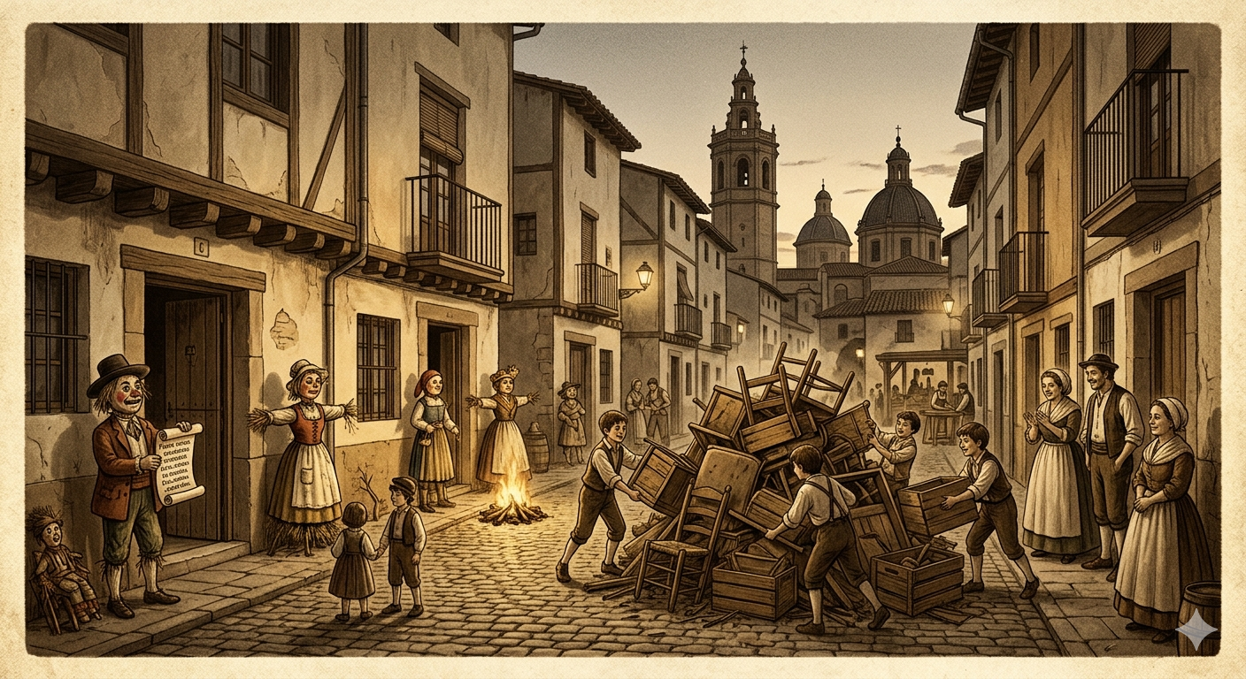 Fuego y Madera: La Génesis de la Falla