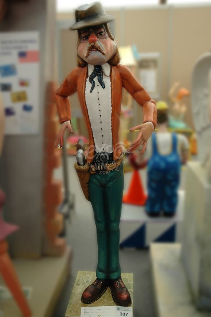 Año 2011, Fala Ángel Villena Pintor Sabater, sección quinta b, Artista: Vicente Torres Sánchez.