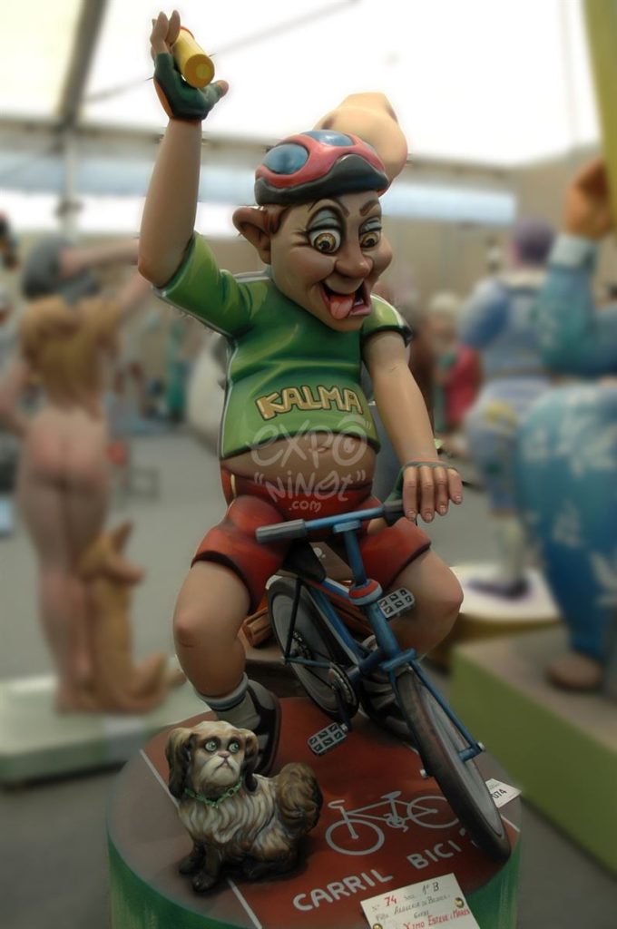 Año 2011, falla Alquerías de Bellver Garbí, sección primera b, Artista: Ximo Esteve Mares.