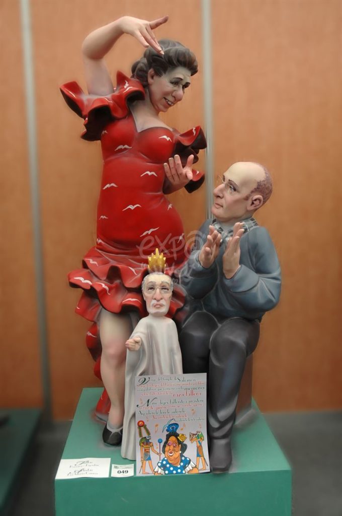 Año 2011, falla Barraca Espadán, sección primera a, Artista: Eva María Cuerva María.