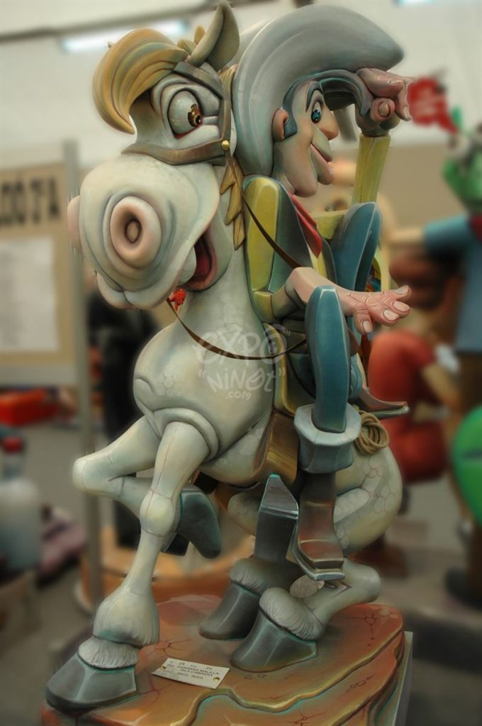 Año 2011, falla Carrera Malilla Isla Cabrera, sección tercera a, Artista: Francisco Roca Chorques.