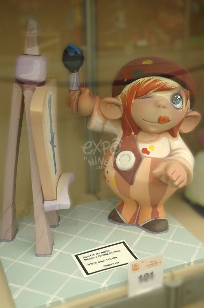 Año 2011, Falla Carretera Malilla Ingeniero Joaquín Benlloch, sección segunda Infantil, Artista: Óscar Serrano Navarro.