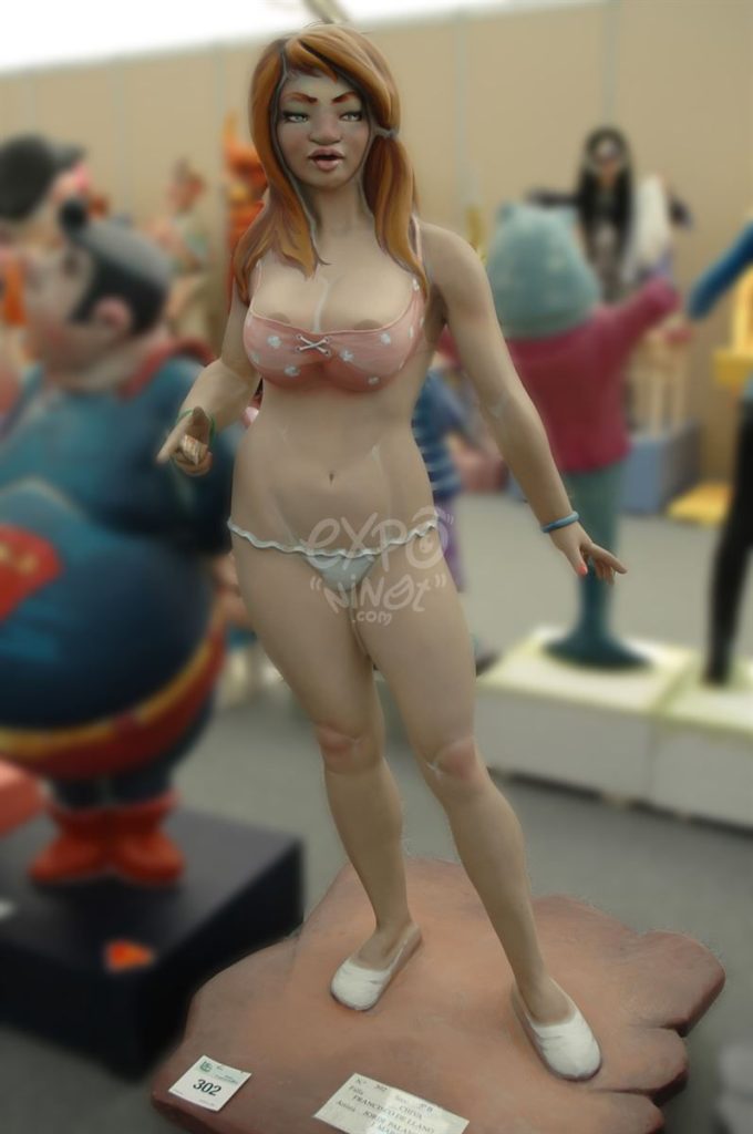 Año 2011, Falla Chiva Francisco de Llano, sección quinta b, Artista: Jordi Palanca Marqués.
