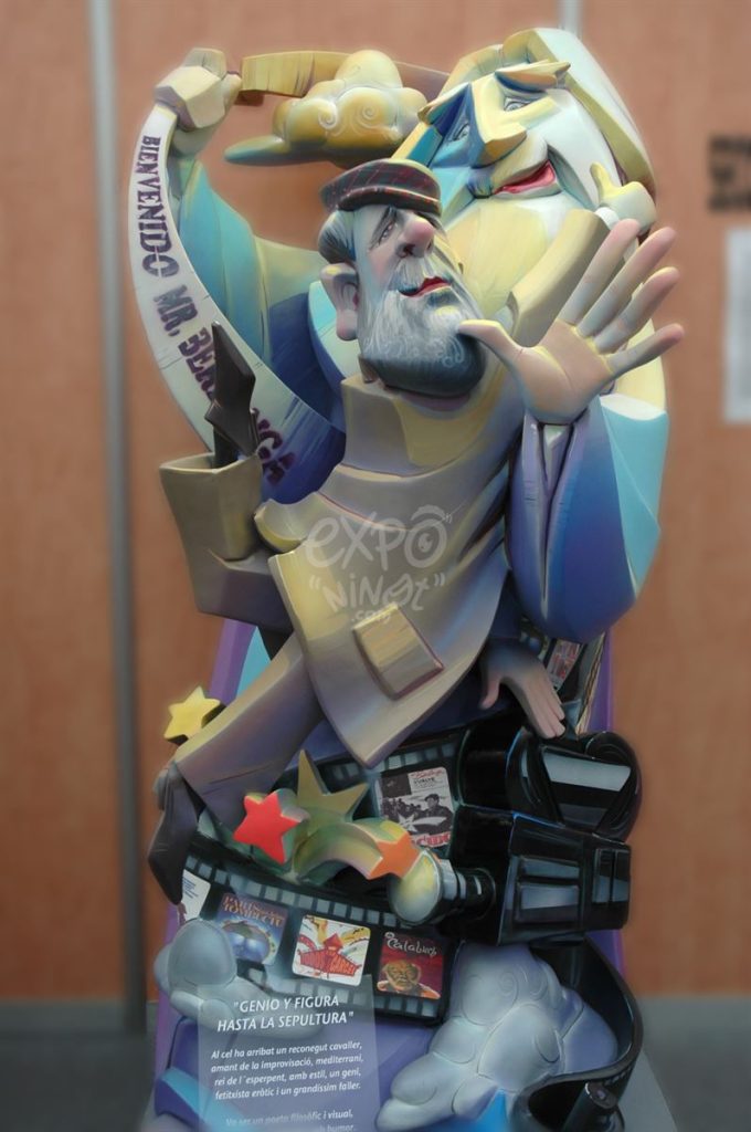 Año 2011, falla Cuba Literato Azorín, sección especial, Artista: Pere Baenas García.