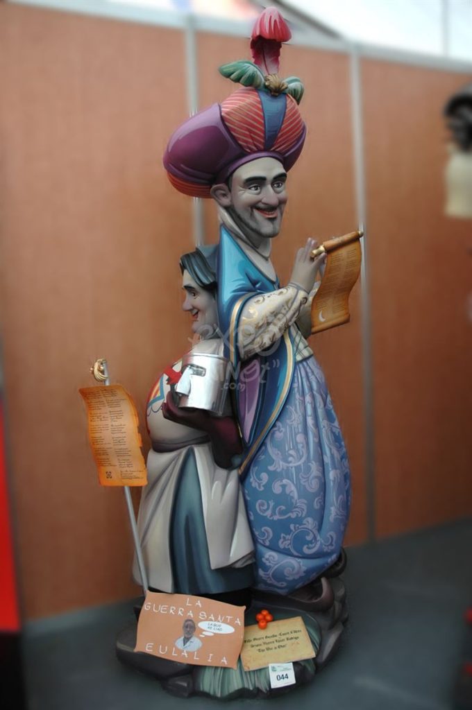 Año 2011, falla Maestro Gozalbo Conde de Altea, sección primera a, Artista: Vicente Llácer Rodrigo.