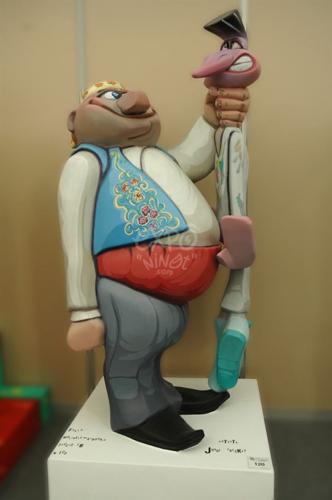 Año 2011, falla Molinell Alboraya, sección primera b, Artista: Jordi Fresquet Mas.