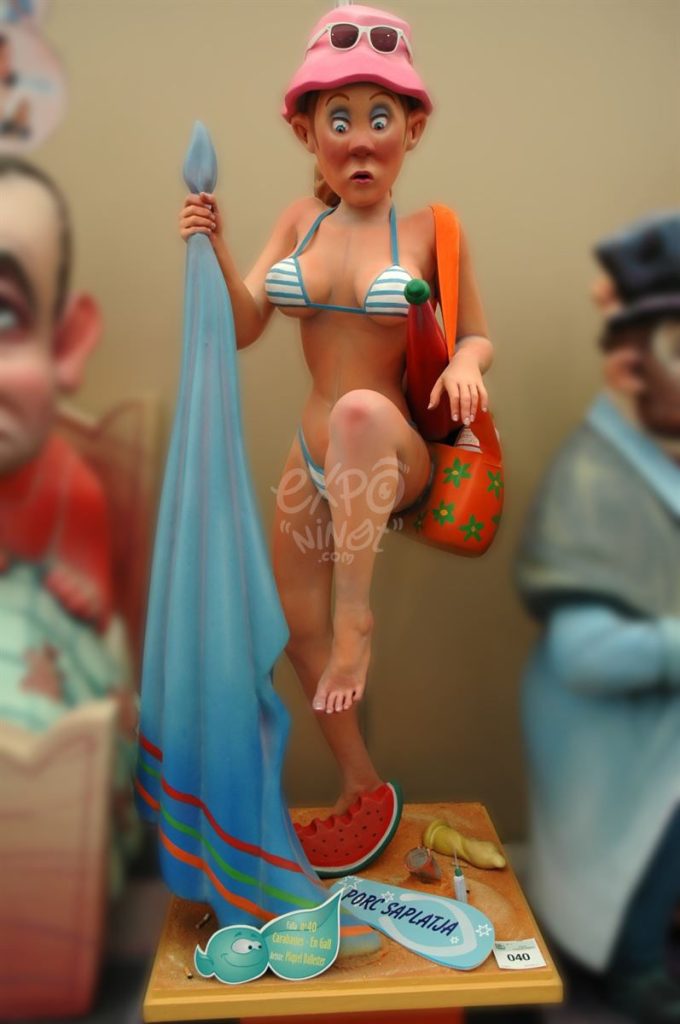 Año 2011, Falla Naquera Lauri Volpi, sección séptima Infantil, Artista: Inmaculada Ibáñez Marco.