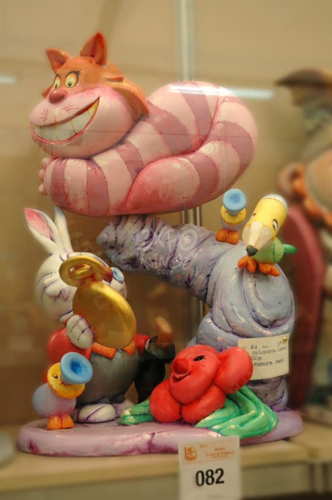 Año 2011, Falla Olivereta Cerdá y Rico, sección tercera Infantil, Artista: Roberto Martí Planes.