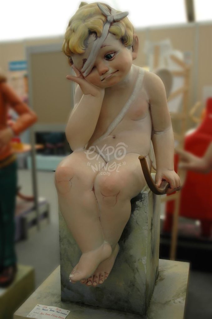 Año 2011, Falla Pio XI Fontanares, sección tercera Infantil, Artista: Sergio Fandos Najera.