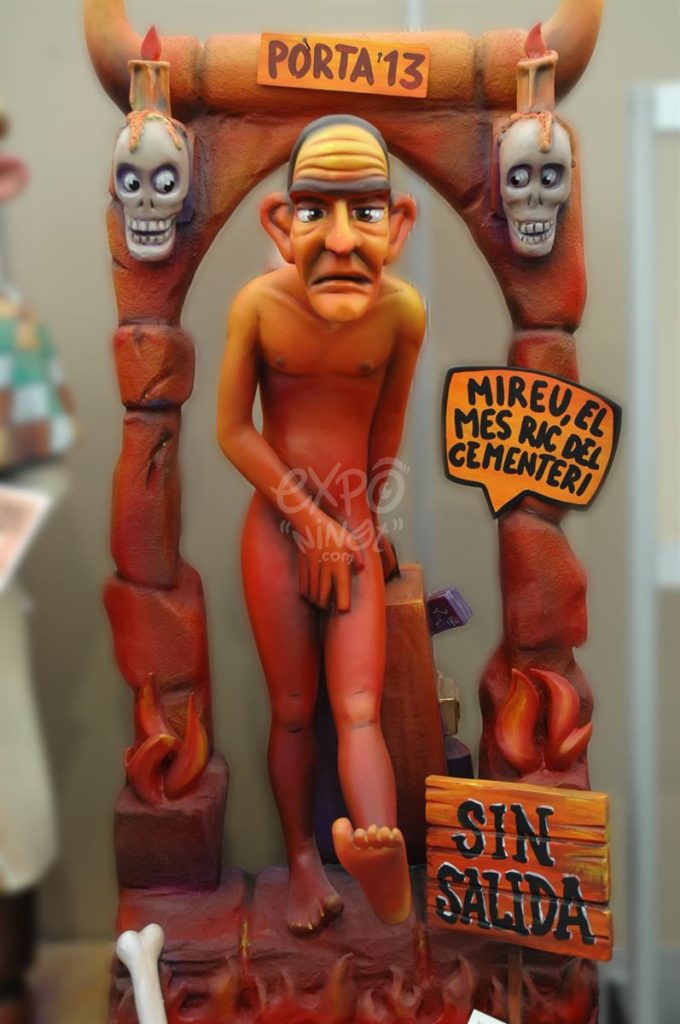 Año 2011, Falla Plaza del Historiador José María Giménez Fayos, sección séptima a, Artista: Miguel Banaclocha Rausell.