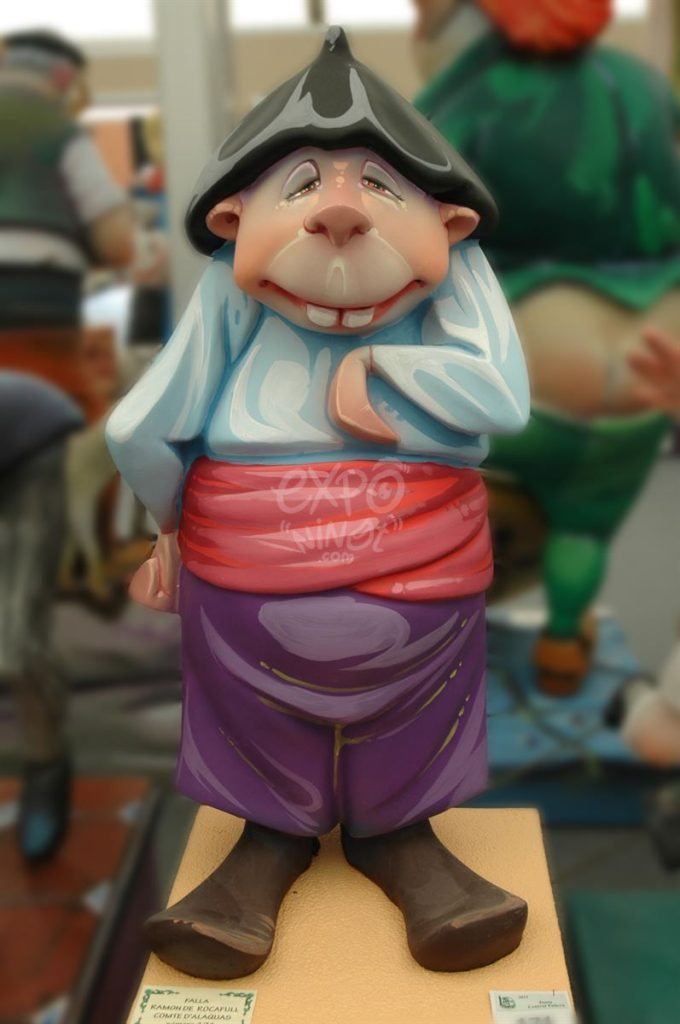 Año 2011, Falla Ramón de Rocafull Conde Alacuas, sección cuarta b, Artista: Xavi Ribes Segura.