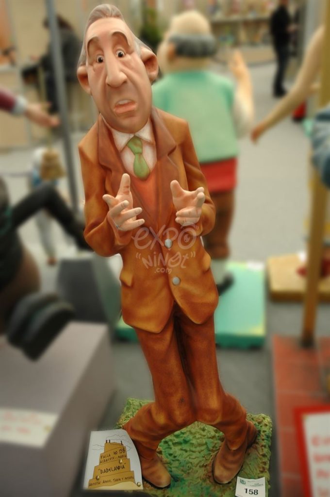 Año 2011, Falla Albacete Marvá, sección sexta b, Artista: Ángel Tarín Doménech.