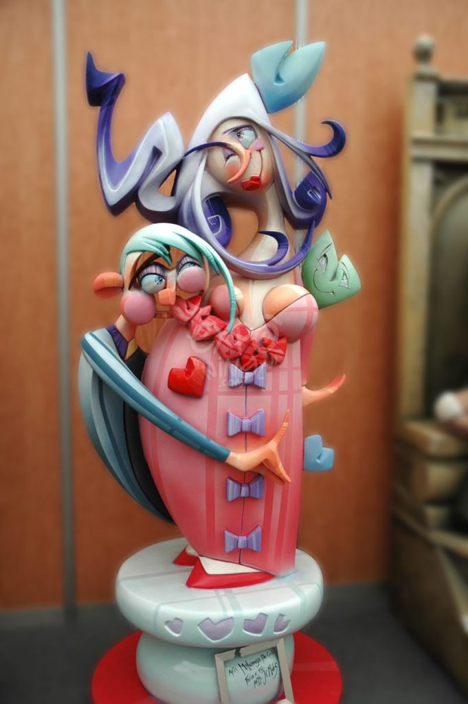 Año 2012, Falla Avenida Malvarrosa Ponz Cavite, sección especial, Artista: Juan Carlos Moles Martínez.