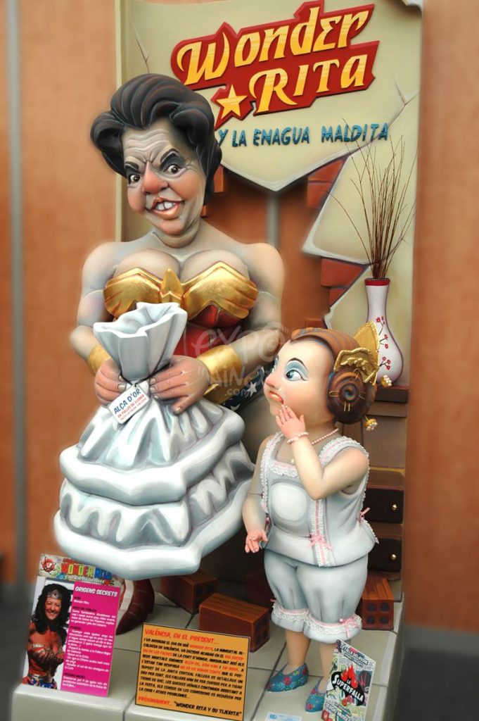 Año 2012, Falla Avenida Regne de Valencia Duque de Calabria, sección especial, Artista: Sergio Musoles Ros.