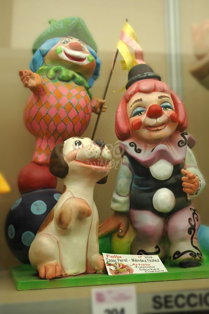 Año 2012, falla Isaac Peral, Méndez Núñez, sección séptima Infantil, Artista: Juanma Sánchez Cuenca.