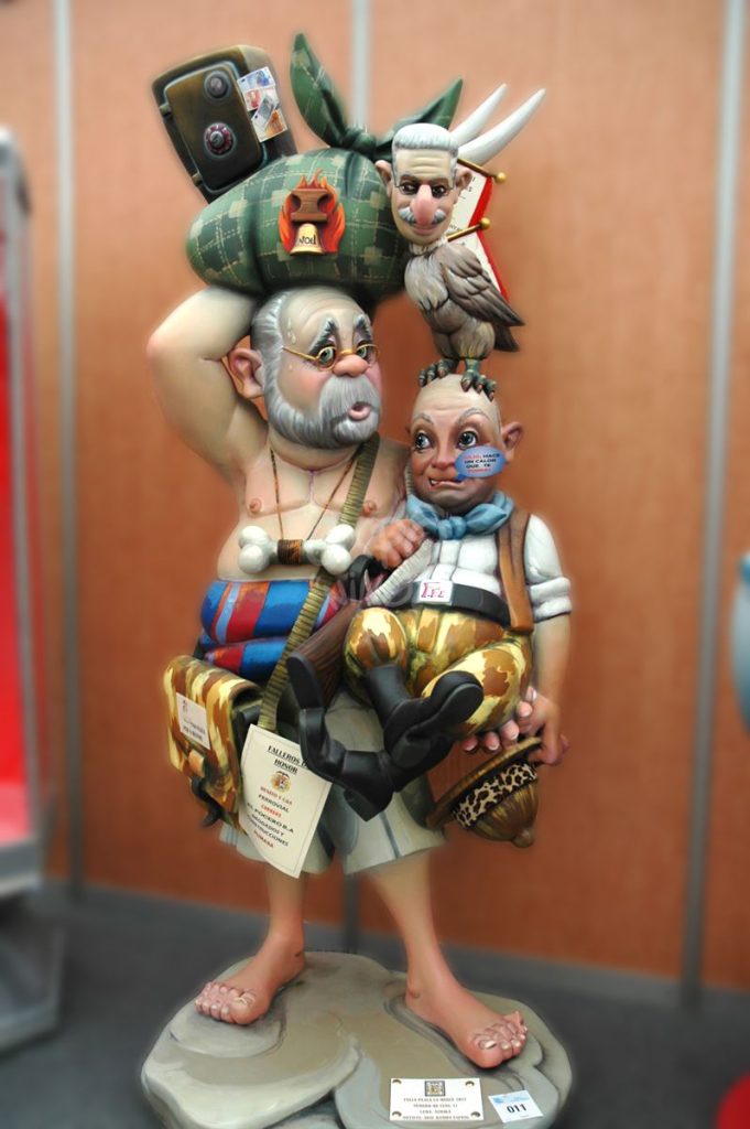 Año 2012, falla Plaza de la Merced, sección especial, Artista: José Ramón Espuig Escrivá.