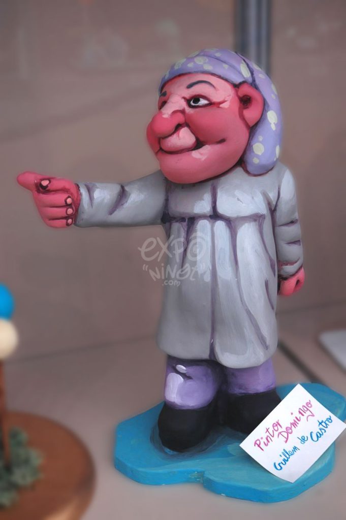 Año 2013, falla Pintor Domingo, Guillén de Castro, sección decimosexta Infantil, Artista: Daniel Jiménez Zafrilla.