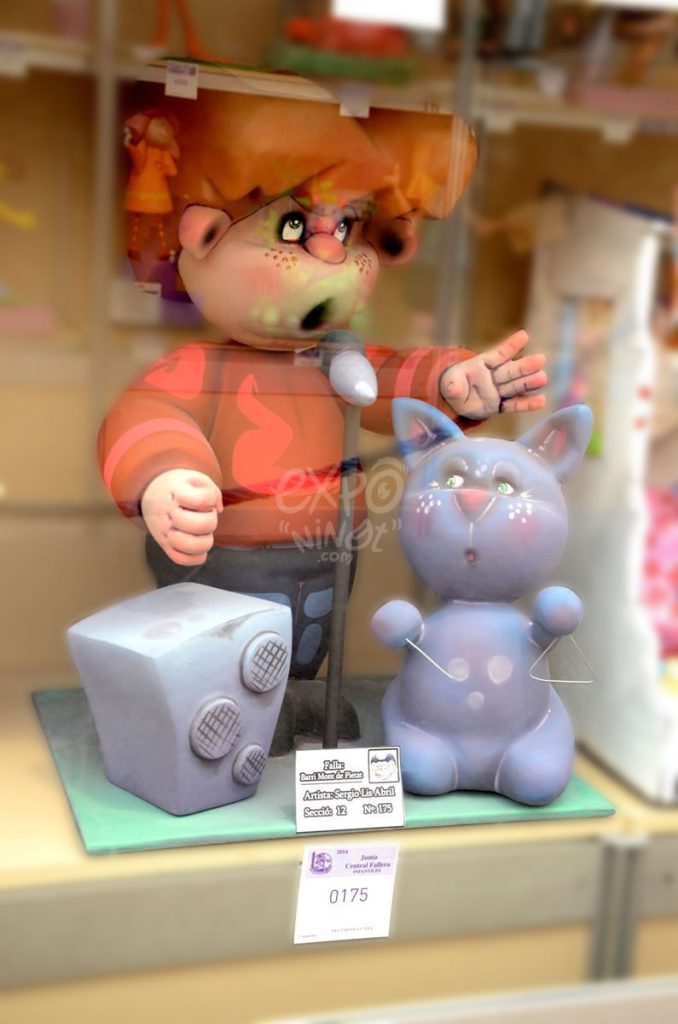 Año 2014, Barrio Monte de Piedad, sección duodécima Infantil, Artista: Sergio Lis Abril.