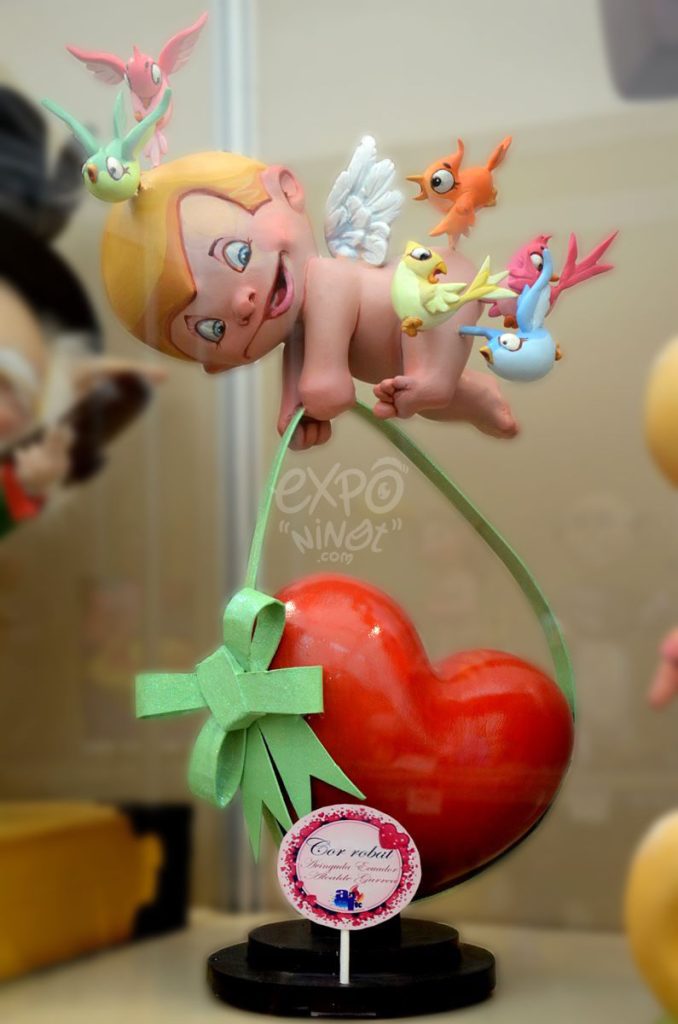 Año 2014, fala Avenida Ecuador, Alcalde Gurrea, sección sexta Infantil, Artista: Enrique Iborra Lobejón.