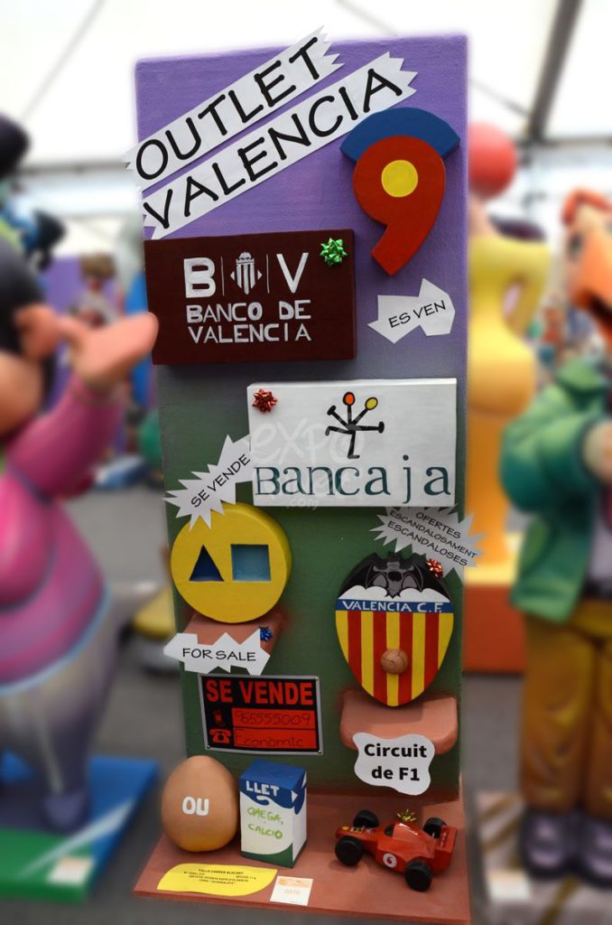 Año 2014, falla Alicante, sección séptima a, Artista: Vicente Espeleta García.