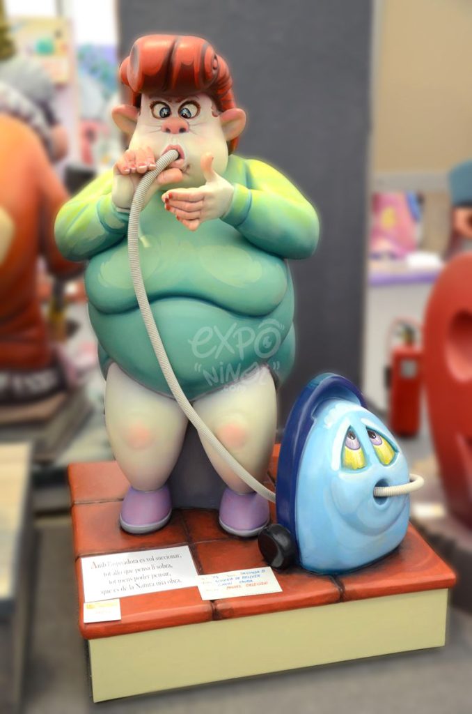 Año 2014, falla Alquerías de Bellver, Garbí, sección segunda b, Artista: Miguel Delegido Cabrito.