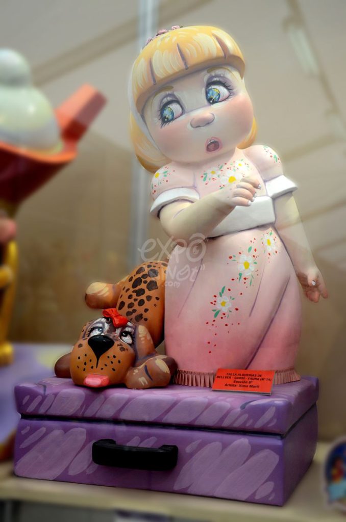 Año 2014, falla Alquerías de Bellver, Garbí, sección sexta Infantil, Artista: Ximo Martí Fernández.