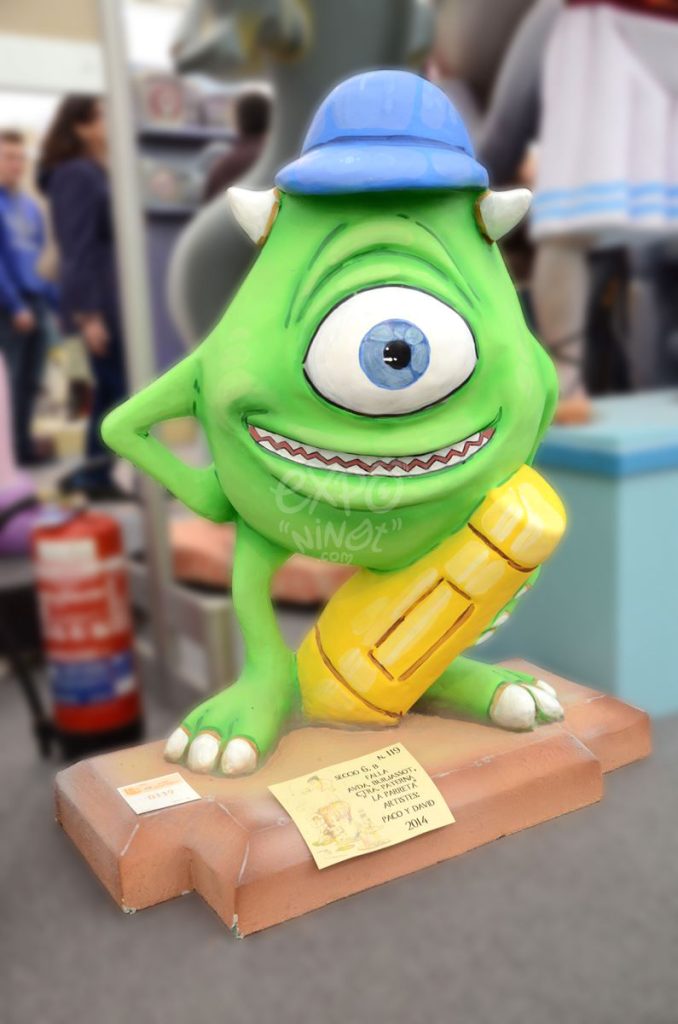 Año 2014, falla Avenida Burjasot, Carretera de Paterna, sección sexta b, Artista: David Zahonero del Fresno.