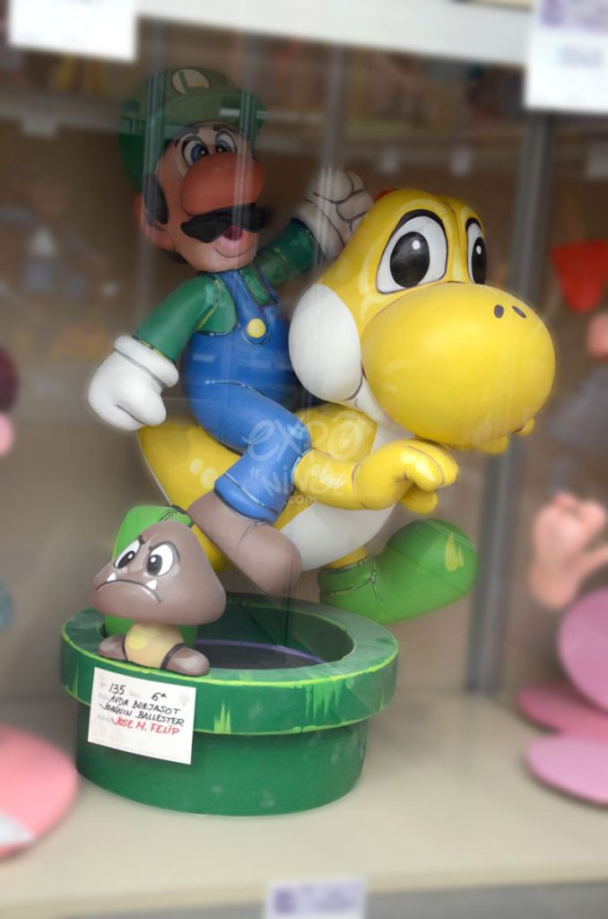 Año 2014, falla Avenida Burjasot, Joaquín Ballester, sección sexta Infantil, Artista: José Manuel Felip Gómez.
